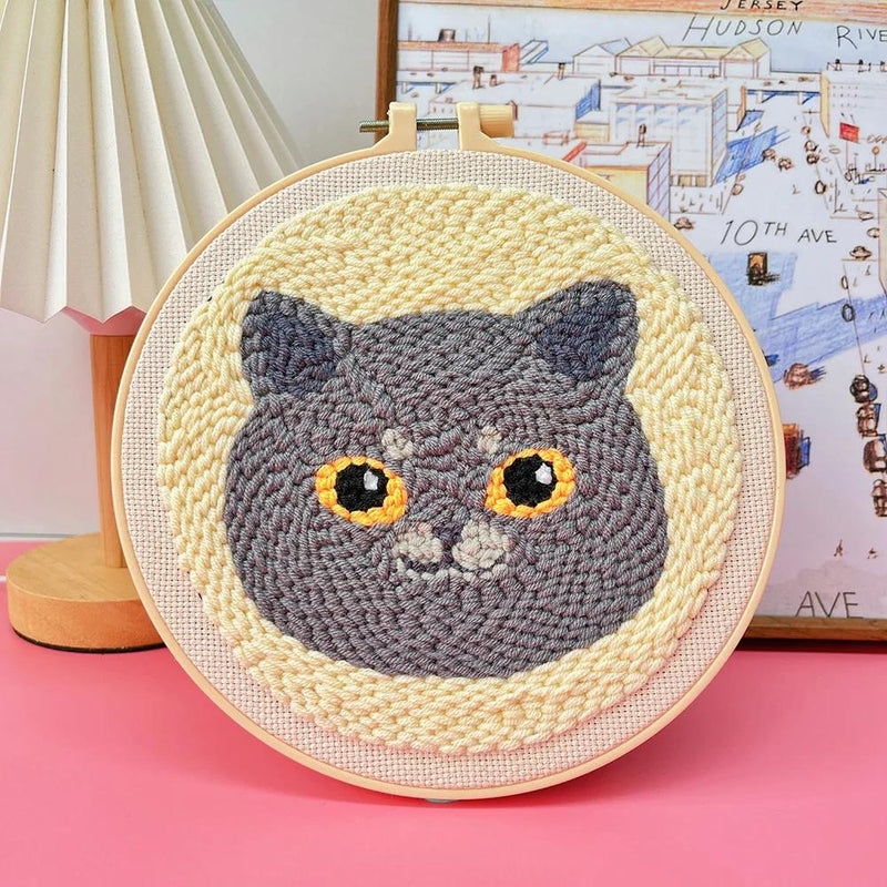 Punch needle embroidery starter kit, view 8 - MRSLM