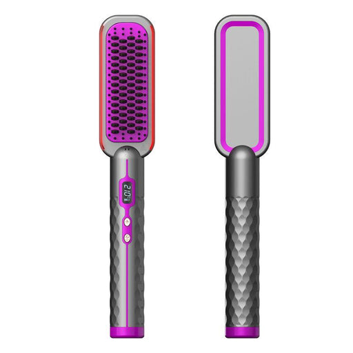2-in-1 hot comb and straightening brush - MRSLM
