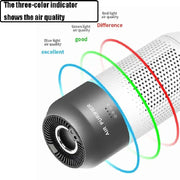 Portable mini HEPA car air purifier, view 6 - MRSLM