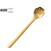 cat claw coffee spoon, view 4 - MRSLM