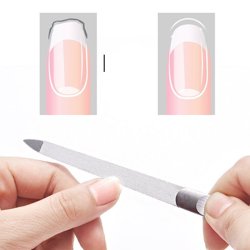 stainless steel nail file buffer, view 5 - MRSLM