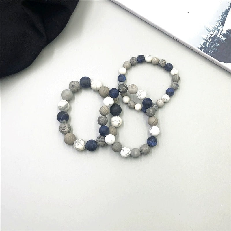 planet stone starry bead bracelet, view 5 - MRSLM