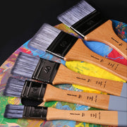 flat head nylon paint brush, view 7 - MRSLM
