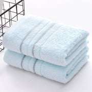 thick striped cotton face and hand towel, view 3 - MRSLM