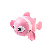 cartoon fish wind-up bath toy, view 3 - MRSLM