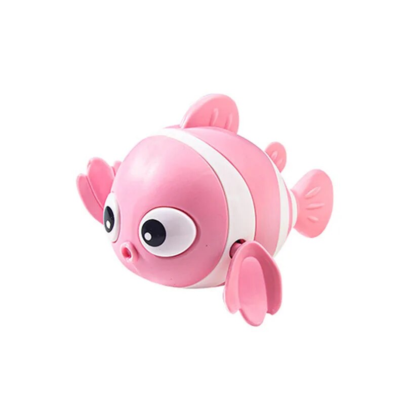 cartoon fish wind-up bath toy, view 3 - MRSLM