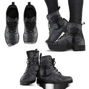Printed lace-up high-top boots, view 14 - MRSLM