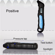 digital tire pressure gauge, view 3 - MRSLM