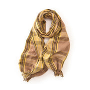imitation cashmere plaid winter scarf, view 3 - MRSLM