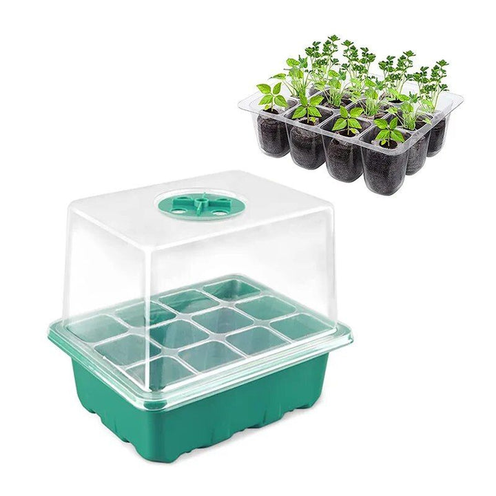 Versatile 6-Hole & 12-Hole High-Breathable Seedling Box Set – Perfect for Gardening Enthusiasts