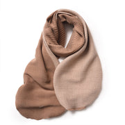 knit solid pashmina wrap shawl, view 9 - MRSLM