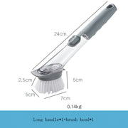 automatic soap dispensing dishwashing brush, view 4 - MRSLM
