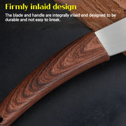 solid wood handle grafting knife, view 6 - MRSLM