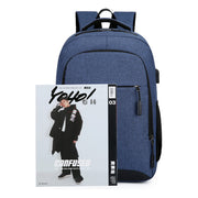 men's large capacity travel backpack, view 3 - MRSLM