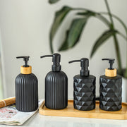 glass lotion and soap dispenser, view 11 - MRSLM