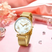 dragonfly design women's watch, view 5 - MRSLM