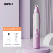quiet usb rechargeable pet grooming shaver, view 2 - MRSLM