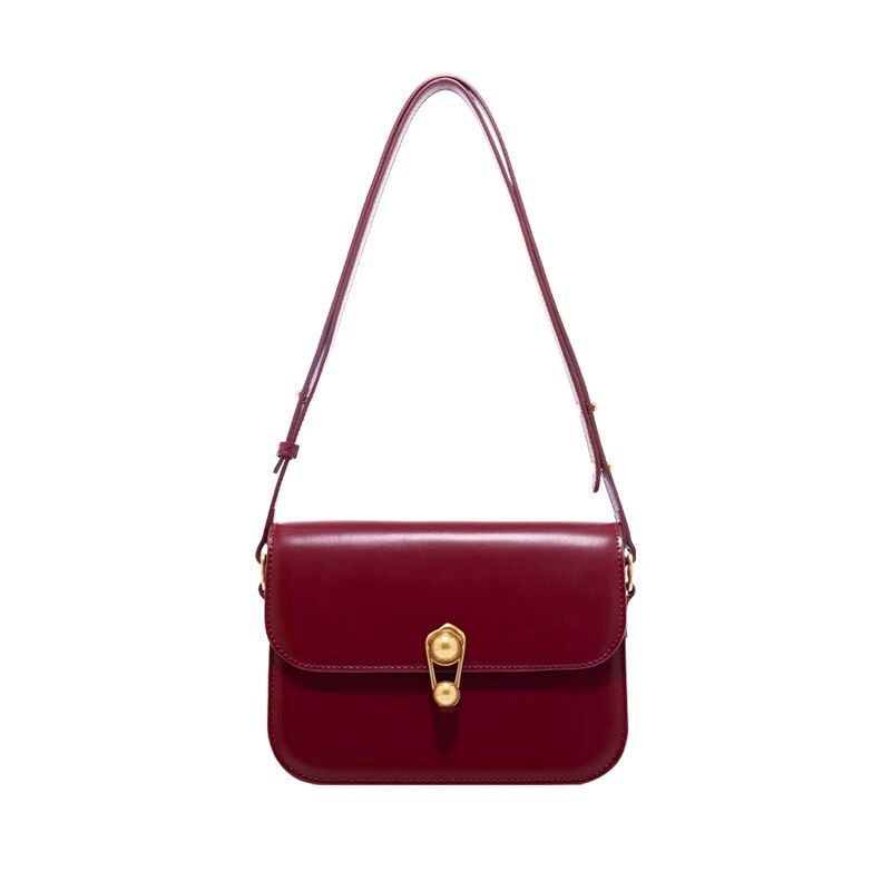 leather crossbody shoulder bag, view 4 - MRSLM
