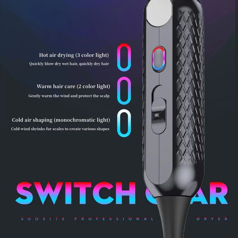 foldable ionic hair dryer, view 14 - MRSLM