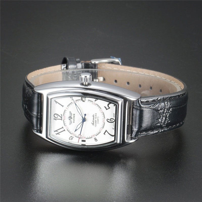 men's barrel automatic watch, view 6 - MRSLM