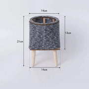 nordic imitation rattan flower pot, view 6 - MRSLM