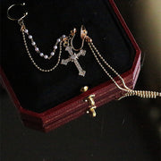 tassel chain earring single, view 2 - MRSLM