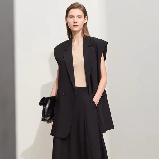 long loose vest jacket - MRSLM