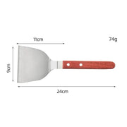 stainless steel wide kitchen spatula, view 3 - MRSLM