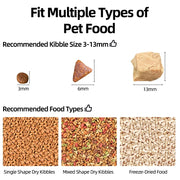 smart automatic cat feeder with camera, view 8 - MRSLM