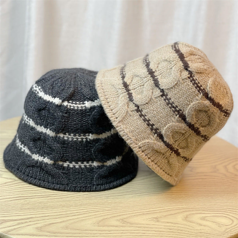 knitted bucket hat for women - MRSLM