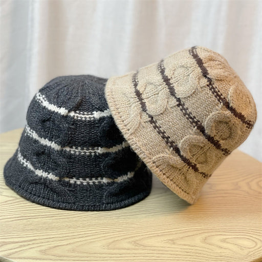 knitted bucket hat for women - MRSLM