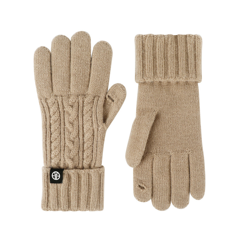 Touchscreen knit winter gloves, view 8 - MRSLM