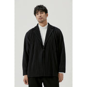 men's slim fit pleated blazer, view 3 - MRSLM