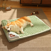 cozy plaid pet sofa bed - MRSLM
