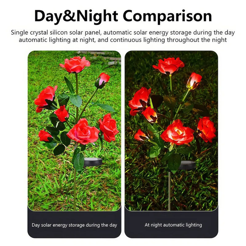 solar led rose garden lights, view 11 - MRSLM