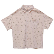 women's summer cotton vest and printed shirt, view 5 - MRSLM