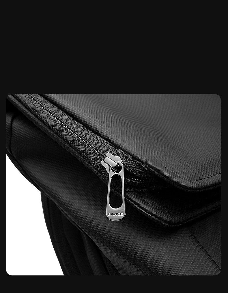 men's leisure business backpack, view 5 - MRSLM
