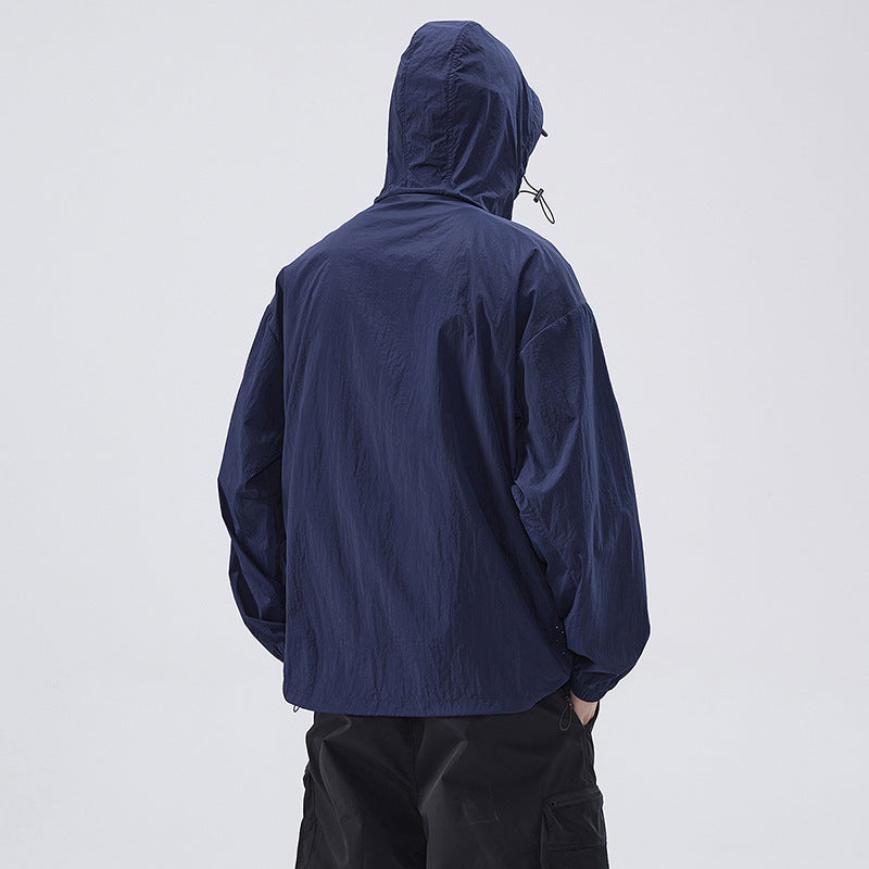men's lightweight nylon jacket, view 3 - MRSLM