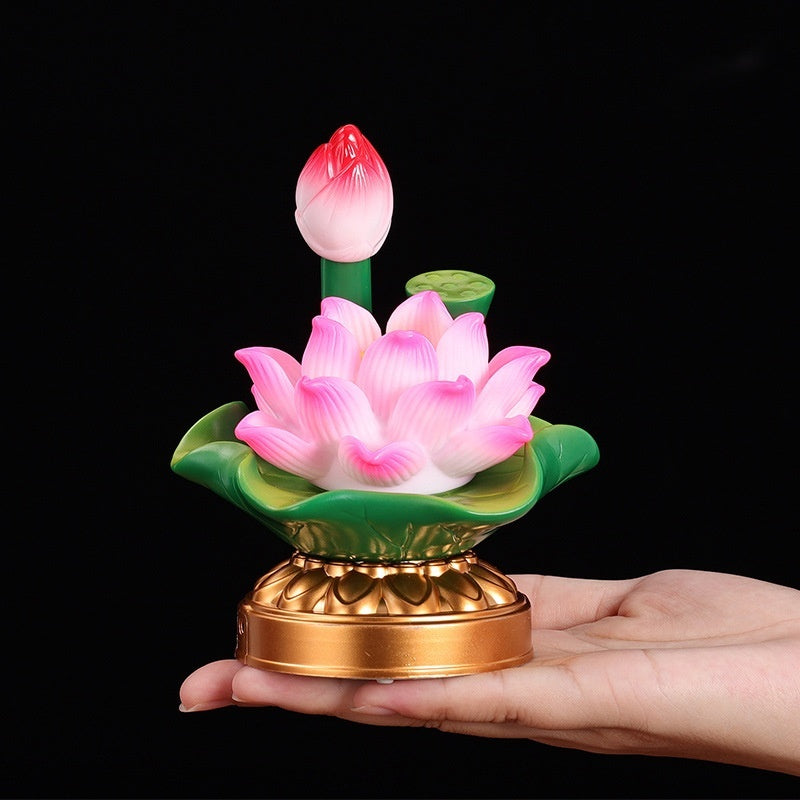 colorful lotus lamp pair - MRSLM