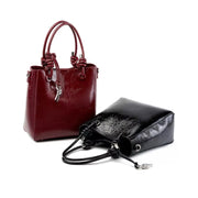 genuine leather crossbody handbag, view 7 - MRSLM