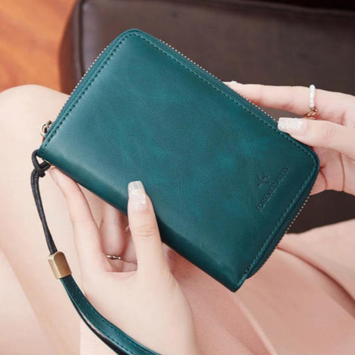 retro business PU leather passport wallet - MRSLM