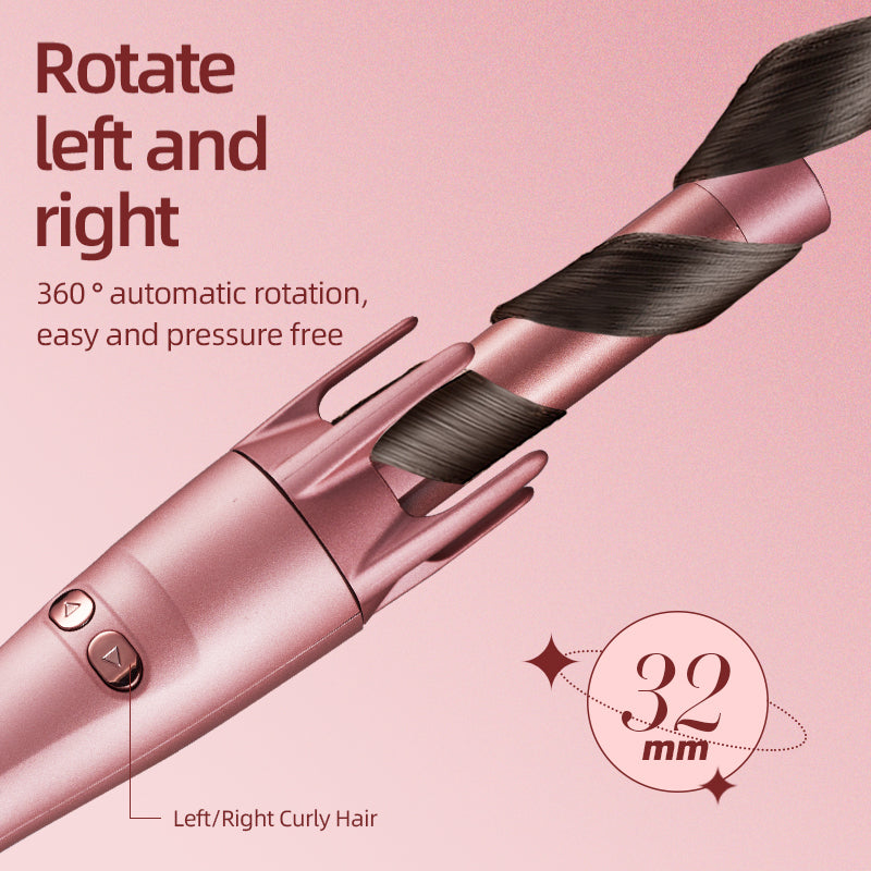 2-in-1 automatic hair curler and straightener, view 5 - MRSLM