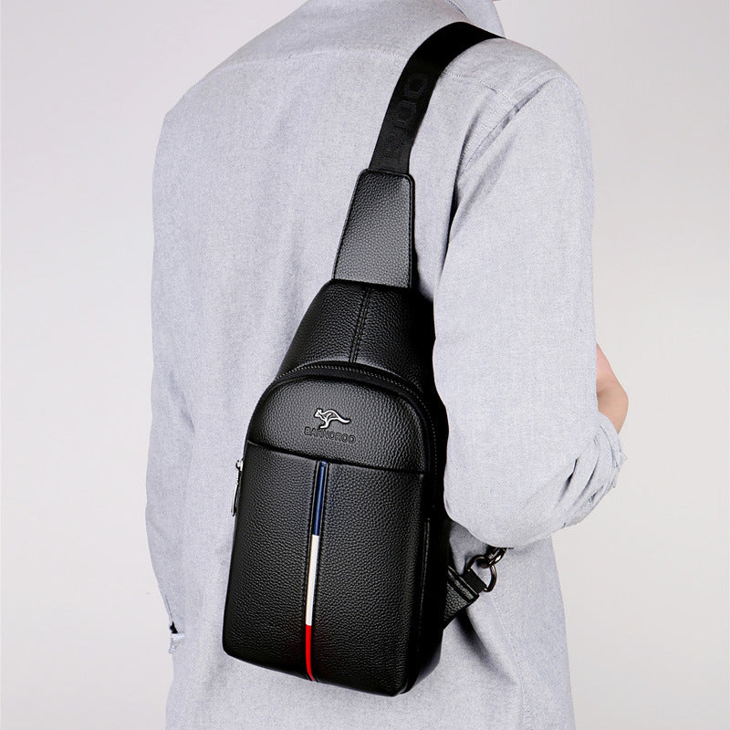 casual men's small chest bag - MRSLM