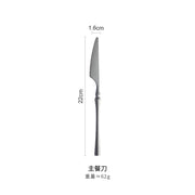 stainless steel western cutlery set, view 15 - MRSLM