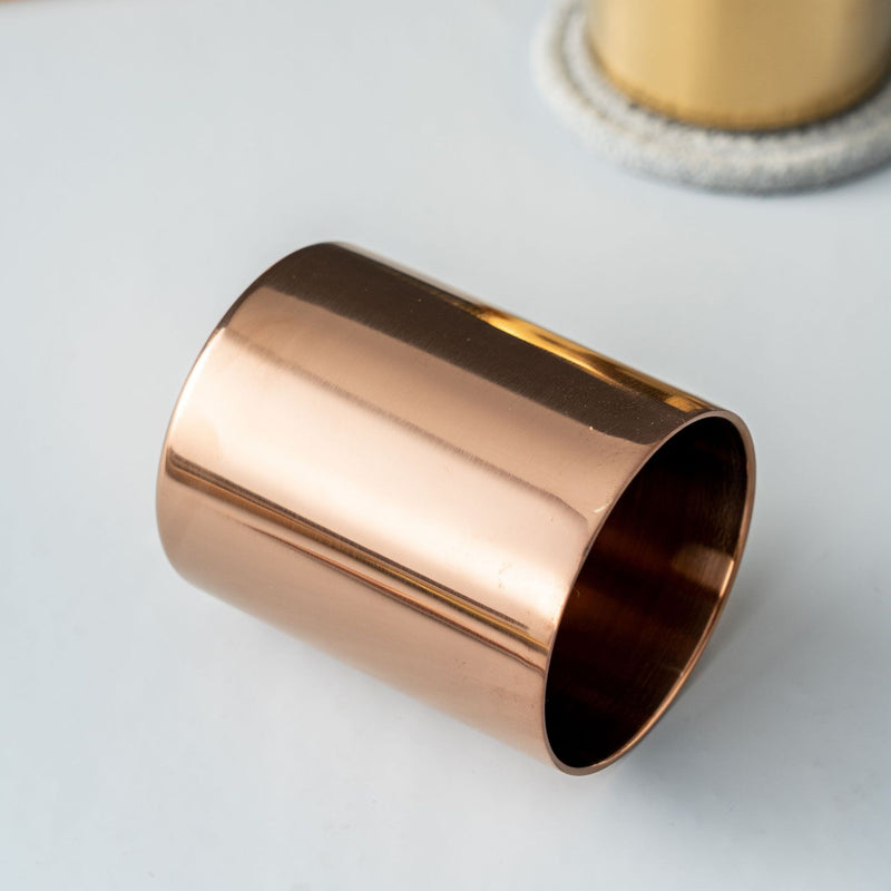 stainless steel cylinder pen holder, view 8 - MRSLM