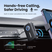 bluetooth 5.3 car audio receiver, view 5 - MRSLM