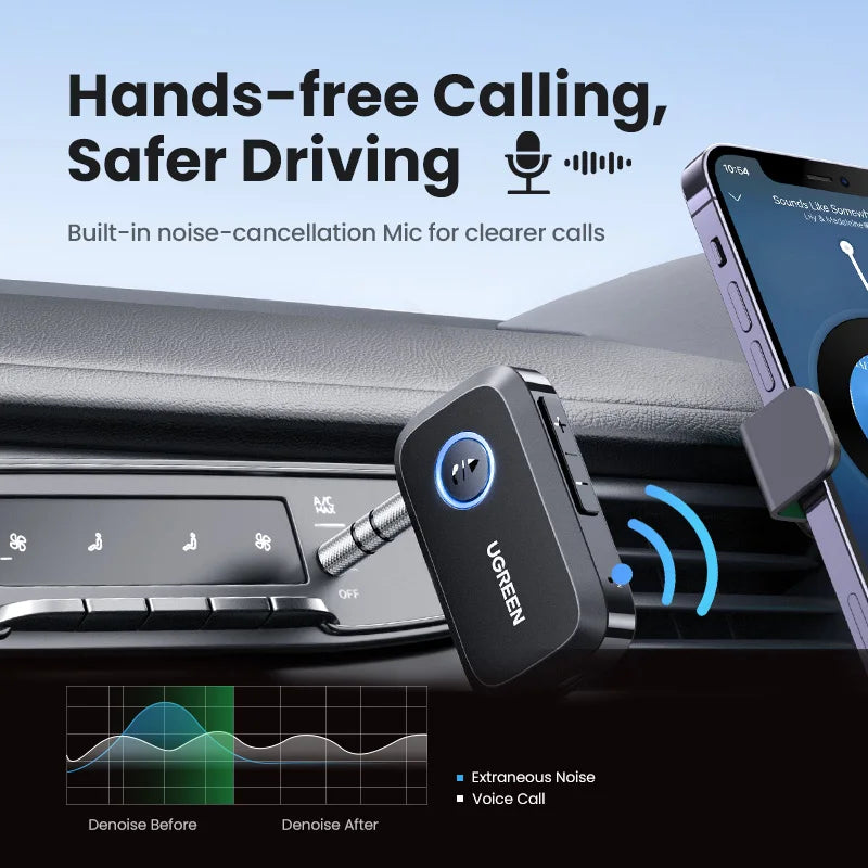 bluetooth 5.3 car audio receiver, view 5 - MRSLM