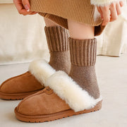 Women's winter thick wool low tube socks, view 8 - MRSLM