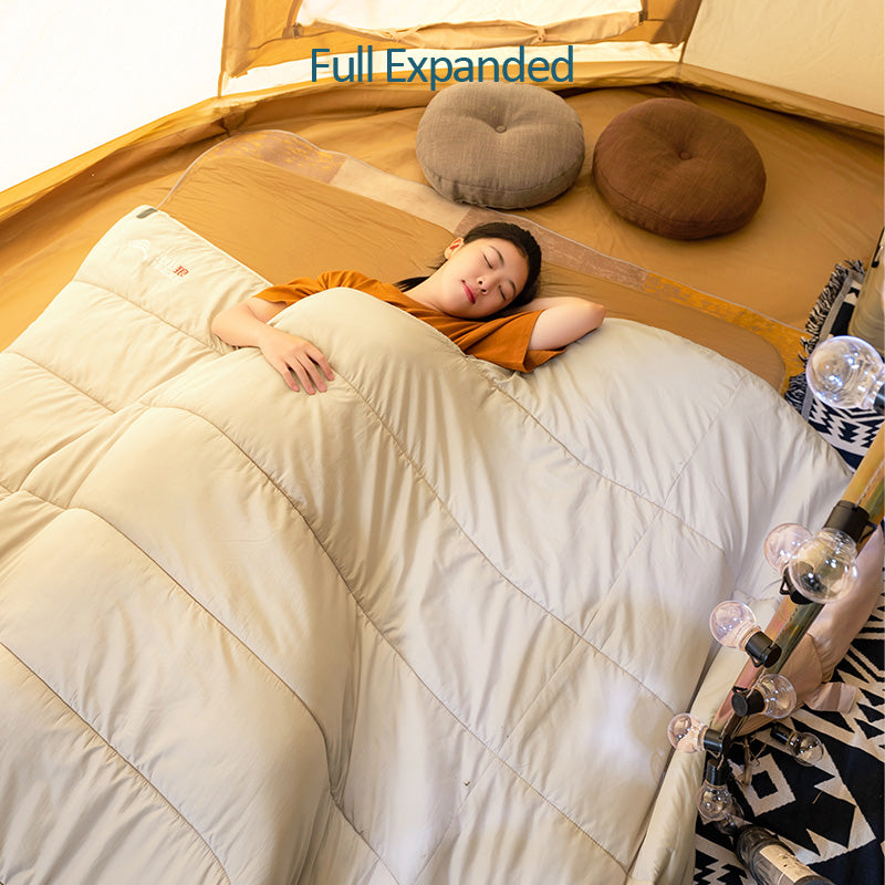extra-large 3-season sleeping bag, view 6 - MRSLM