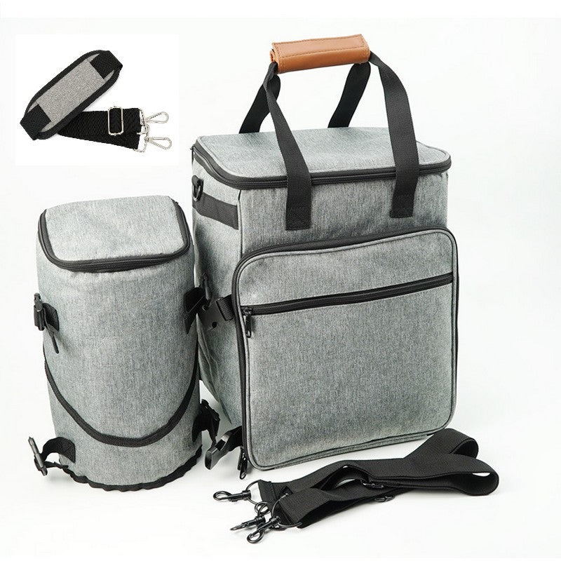 pet travel organizer backpack, view 4 - MRSLM